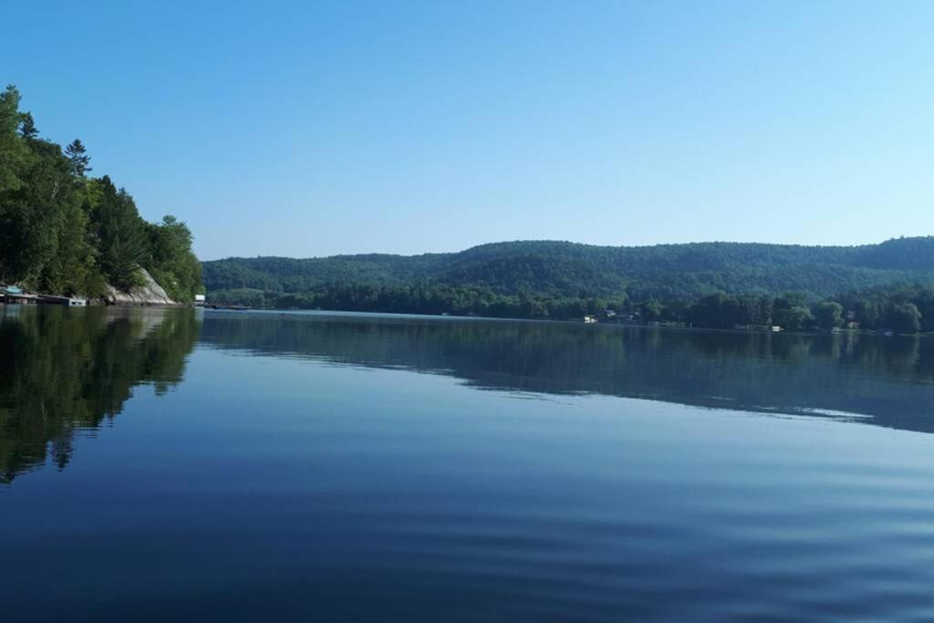 Le Nid Dore Sur Le Lac Val des Monts Exterior foto
